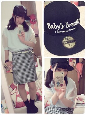 ゆう(｡•ө•｡)さん（レディース・153cm）の春コーディネート