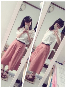 ゆう(｡•ө•｡)さん（レディース・153cm）の夏コーディネート