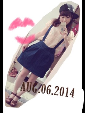 ゆう(｡•ө•｡)さん（レディース・153cm）の夏コーディネート