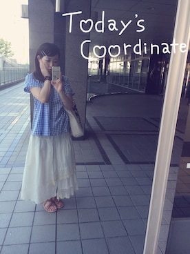 ゆう(｡•ө•｡)さん（レディース・153cm）の夏コーディネート