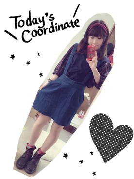 ゆう(｡•ө•｡)さん（レディース・153cm）の秋コーディネート