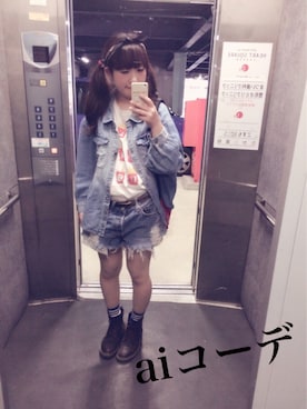 ゆう(｡•ө•｡)さん（レディース・152cm）の夏コーディネート