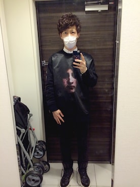 「GIVENCHY（ジバンシイ）のアイテム（ブーツ）」を使った、diさん（メンズ・171cm）の夏コーディネート