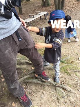 yumimiさん（キッズ・70cm）の秋コーディネート