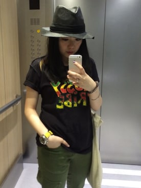 「PANERAI（パネライ）のアイテム」を使った、Liz.Cさん（レディース・158cm）の秋コーディネート