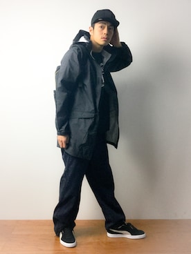 「SHIPS JET BLUE（シップスジェットブルー）のアイテム（バッグ）」を使った、ryuto irieさん（メンズ・176cm）の春コーディネート