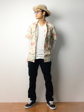 「Request（リクエスト）のアイテム」を使った、ryuto irieさん（メンズ・176cm）の春コーディネート
