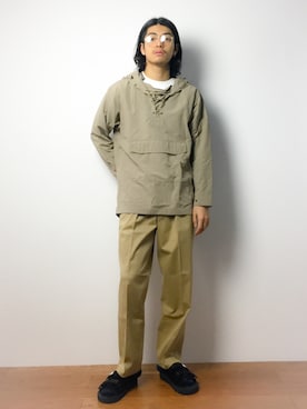 「HARE（ハレ）のアイテム（その他アウター）」を使った、ryuto irieさん（メンズ・176cm）の春コーディネート