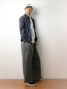 「Steven Alan（スティーブンアラン）のアイテム（ブルゾン）」を使った、ryuto irieさん（メンズ・176cm）の春コーディネート