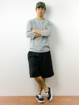 「DETAILS（ディテールズ）のアイテム（パンツ）」を使った、ryuto irieさん（メンズ・176cm）の春コーディネート