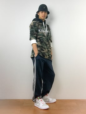 ryuto irieさんの（KANGOL | カンゴール）を使ったコーディネート