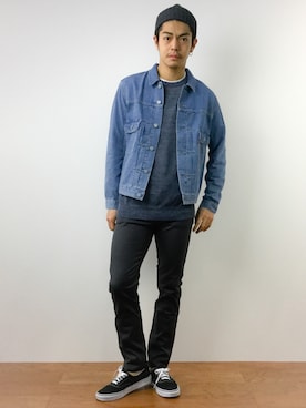 「EDITION（エディション）のアイテム（帽子）」を使った、ryuto irieさん（メンズ・176cm）の春コーディネート