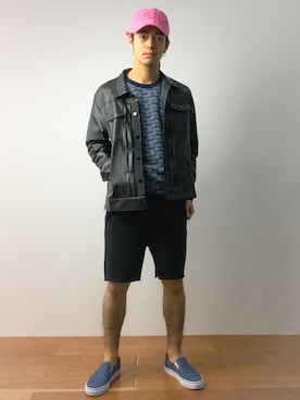 「adidas（アディダス）のアイテム（スウェット）」を使った、ryuto irieさん（メンズ・176cm）の春コーディネート