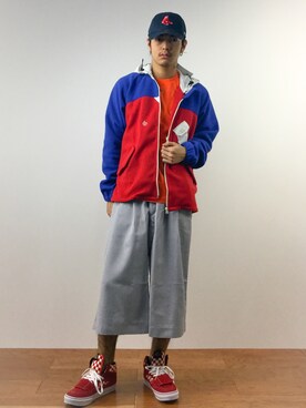「ALDIES（アールディーズ）のアイテム（ブルゾン）」を使った、ryuto irieさん（メンズ・176cm）の春コーディネート