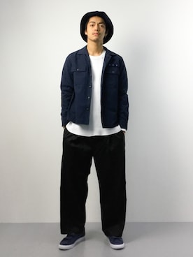 「URBAN RESEARCH（アーバンリサーチ）のアイテム（スニーカー）」を使った、ryuto irieさん（メンズ・176cm）の春コーディネート