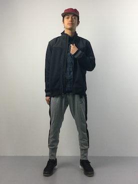 「TOMMY HILFIGER（トミーヒルフィガー）のアイテム（ブルゾン）」を使った、ryuto irieさん（メンズ・176cm）の春コーディネート