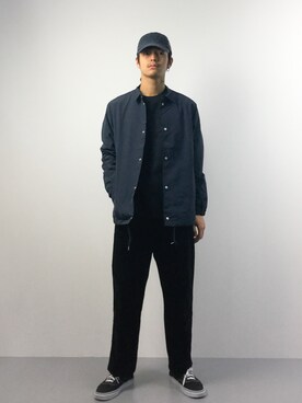 「URBAN RESEARCH Sonny Label（アーバンリサーチサニーレーベル）のアイテム（ナイロンジャケット）」を使った、ryuto irieさん（メンズ・176cm）の春コーディネート