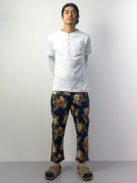 「クロップドパンツ」｜ryuto irieさん（メンズ・176cm）の春コーディネート