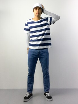 ryuto irieさん（メンズ・176cm）の春コーディネート