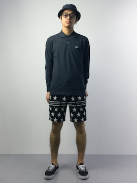 「SHIPS JET BLUE（シップスジェットブルー）のアイテム（帽子）」を使った、ryuto irieさん（メンズ・176cm）の春コーディネート