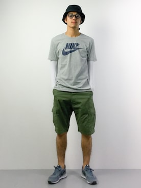 「SEVENDAYS=SUNDAY（セブンデイズサンデイ）のアイテム（帽子）」を使った、ryuto irieさん（メンズ・176cm）の春コーディネート