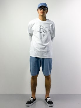 「green label relaxing（グリーンレーベルリラクシング）のアイテム（キャップ）」を使った、ryuto irieさん（メンズ・176cm）の春コーディネート