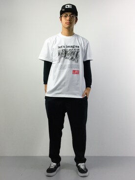 「Carhartt WIP（カーハートダブリューアイピー）のアイテム（帽子）」を使った、ryuto irieさん（メンズ・176cm）の春コーディネート