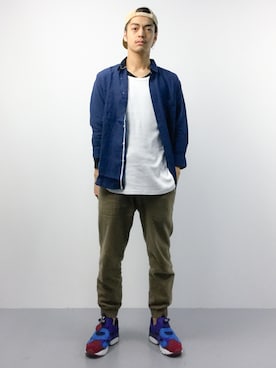 ryuto irieさん（メンズ・176cm）の春コーディネート