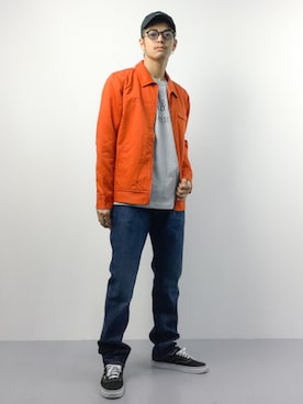 「XLARGE（エクストララージ）のアイテム（その他アウター）」を使った、ryuto irieさん（メンズ・176cm）の春コーディネート