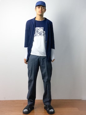 ryuto irieさん（メンズ・176cm）の春コーディネート
