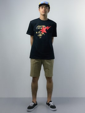 「Carhartt WIP（カーハートダブリューアイピー）のアイテム（帽子）」を使った、ryuto irieさん（メンズ・176cm）の春コーディネート