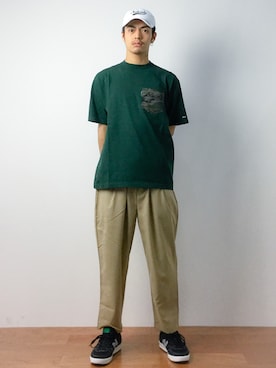 「ANAP MEN（アナップメン）のアイテム」を使った、ryuto irieさん（メンズ・176cm）の春コーディネート