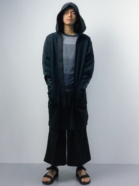 「EMODA（エモダ）のアイテム（その他アウター）」を使った、ryuto irieさん（メンズ・176cm）の春コーディネート