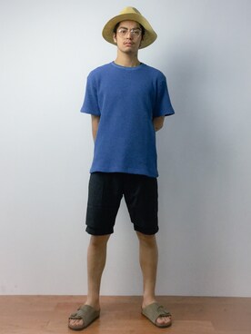 「DETAILS（ディテールズ）のアイテム（パンツ）」を使った、ryuto irieさん（メンズ・176cm）の春コーディネート