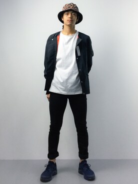 「air huarache」｜ryuto irieさん（メンズ・176cm）の春コーディネート