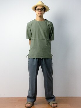 ryuto irieさん(メンズ・176cm)の夏コーディネート