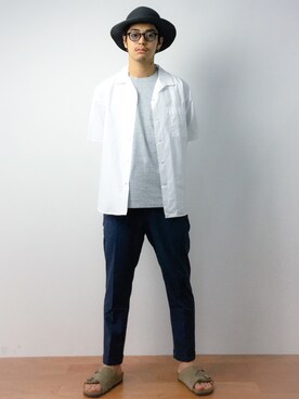 ryuto irieさん（メンズ・176cm）の夏コーディネート