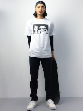 「green label relaxing（グリーンレーベルリラクシング）のアイテム（キャップ）」を使った、ryuto irieさん（メンズ・176cm）の夏コーディネート