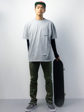 ryuto irieさん（メンズ・176cm）の夏コーディネート