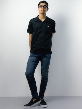 「galvanize（ガルヴァナイズ）のアイテム（パンツ）」を使った、ryuto irieさん（メンズ・176cm）の夏コーディネート