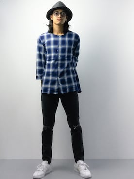 「DETAILS（ディテールズ）のアイテム（パンツ）」を使った、ryuto irieさん（メンズ・176cm）の夏コーディネート