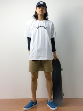 ryuto irieさん（メンズ・176cm）の夏コーディネート