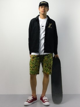 ryuto irieさん（メンズ・176cm）の夏コーディネート