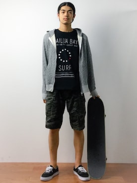 ryuto irieさん（メンズ・176cm）の夏コーディネート