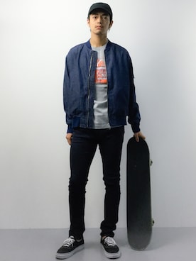 ryuto irieさん（メンズ・176cm）の夏コーディネート