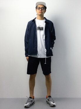 「VANQUISH（ヴァンキッシュ）のアイテム（その他アウター）」を使った、ryuto irieさん（メンズ・176cm）の夏コーディネート
