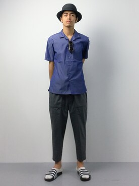 ユニセックス アディダス シャワーサンダル アディレッタ Adidas Originals Adilette を使った人気ファッション コーディネート Wear