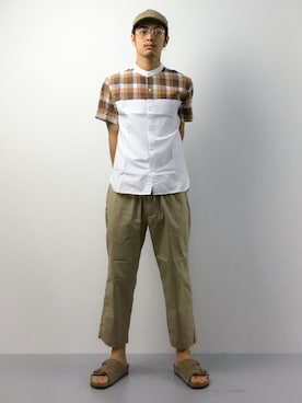 「BRTH BREATH（ ブレス）のアイテム」を使った、ryuto irieさん（メンズ・176cm）の夏コーディネート