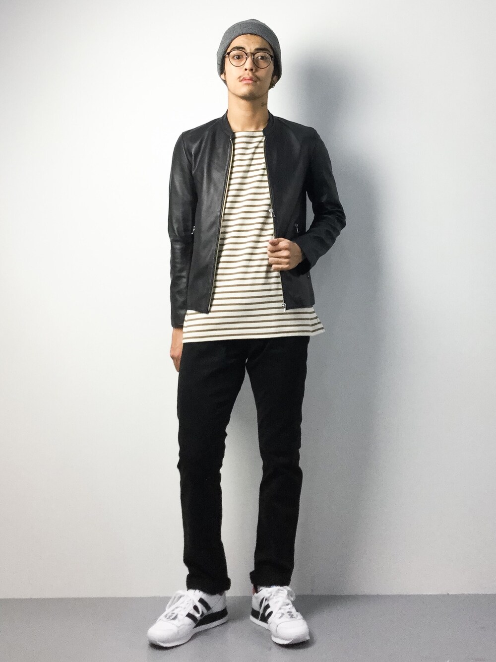 カシミア】MARGARET HOWELL マーガレットハウエル ライダース カシミア