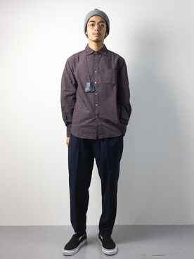 「45R（フォーティファイブアール）のアイテム」を使った、ryuto irieさん（メンズ・176cm）の夏コーディネート